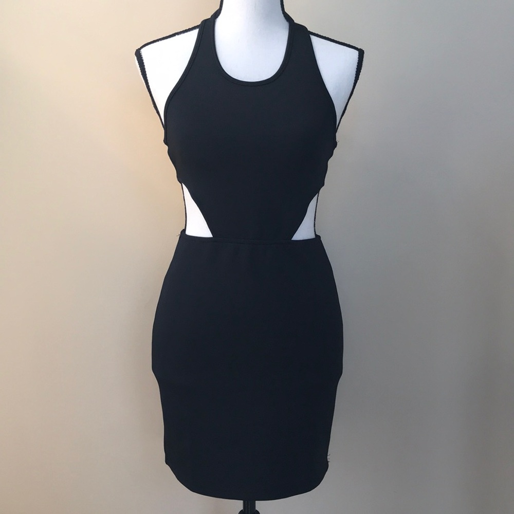 Tobi Black Cutout Dress SM